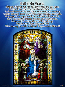 Hail Holy Queen (Coronation of Mary) Poster Hail Holy Queen (Coronation of Mary) Poster