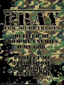 Pray for Our Troops Poster Pray for Our Troops Poster