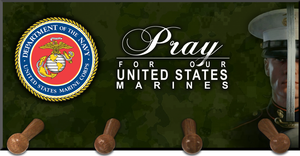 Pray for Our Marines Keychain Holder Pray for Our Marines Keychain Holder