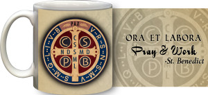 Benedictine Medal (Pray and Work) Coffee Mug Benedictine Medal (Pray and Work) Coffee Mug