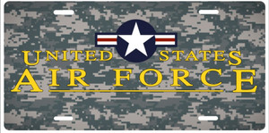 Air Force License Plate Air Force License Plate