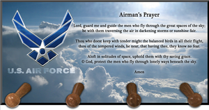 Airmen Prayer Keychain Holder Airmen Prayer Keychain Holder