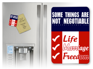 Some Things are not Negotiable Magnet