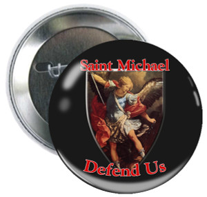 St. Michael Button St. Michael Button