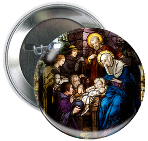 Nativity Button Nativity Button