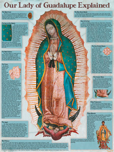 Our Lady of Guadalupe Explained Poster Our Lady of Guadalupe Explained Poster