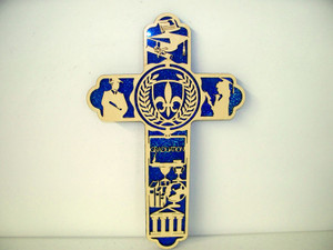 Graduation Engraved Cross Graduation Engraved Cross