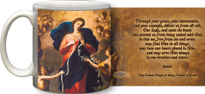 Mary Undoer of Knots Pope Francis' Prayer Mug Mary Undoer of Knots Pope Francis' Prayer Mug