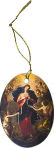 Mary Undoer of Knots Ornament