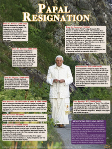 Papal Resignation Explained Poster Papal Resignation Explained Poster