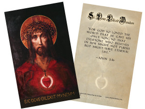For God So Loved the World Holy Card For God So Loved the World Holy Card