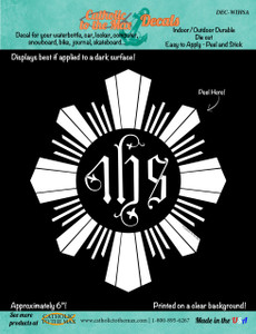 Jesuit IHS Decal
