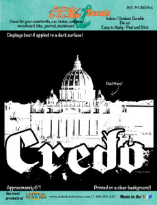 Credo Decal Credo Decal