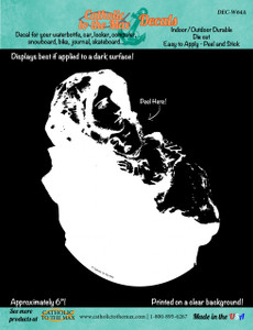 Madonna of the Streets Decal