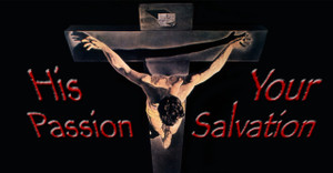 His Passion, Your Salvation Vinyl Bumper Sticker His Passion, Your Salvation Vinyl Bumper Sticker