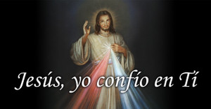 Divine Mercy Spanish Vinyl Bumper Sticker Divine Mercy Spanish Vinyl Bumper Sticker