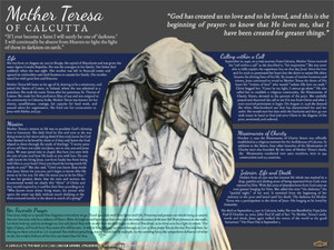 Mother Teresa Explained Poster Mother Teresa Explained Poster