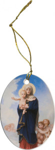 Our Lady of the Angels Ornament Our Lady of the Angels Ornament