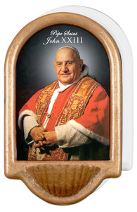 Pope Saint John XXIII Holy Water Font Pope Saint John XXIII Holy Water Font