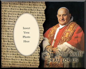St. John XXIII Photo Frame St. John XXIII Photo Frame