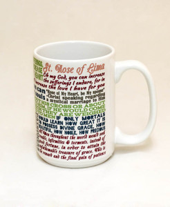 Saint Rose of Lima Quote Mug Saint Rose of Lima Quote Mug