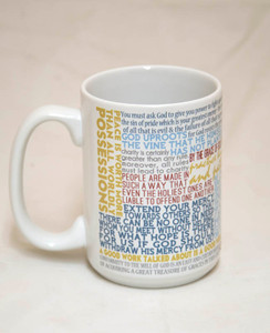 Saint Vincent de Paul Quote Mug Saint Vincent de Paul Quote Mug