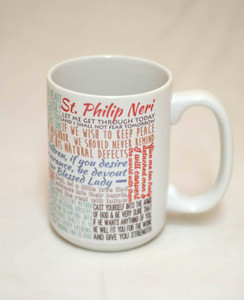 Saint Philip Neri Quote Mug Saint Philip Neri Quote Mug
