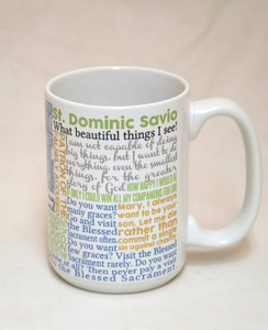Saint Dominic Savio Quote Mug Saint Dominic Savio Quote Mug