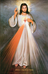 Sacred Heart - Divine Mercy print in assorted frames Sacred Heart - Divine Mercy print in assorted frames
