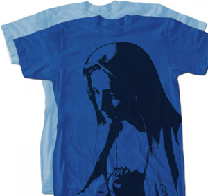 Our Lady of Fatima Graphic Poly T Shirt Our Lady of Fatima Graphic Poly T Shirt