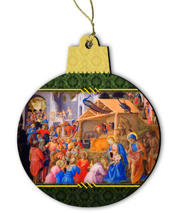 Adoration of the Magi Wood Ornament Adoration of the Magi Wood Ornament