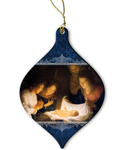 Nativity Wood Ornament Nativity Wood Ornament