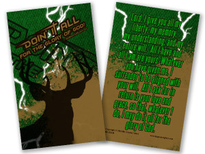 "Doing It All" Hunting Prayer Card "Doing It All" Hunting Prayer Card