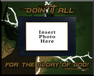 "Doing It All" Hunting Picture Frame "Doing It All" Hunting Picture Frame