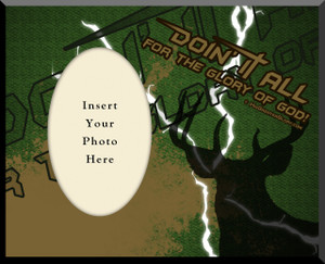 "Doing It All" Hunting Photo Frame "Doing It All" Hunting Photo Frame