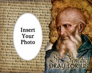 St. Benedict Photo Frame St. Benedict Photo Frame