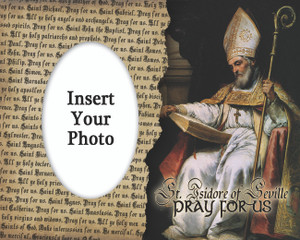 St. Isidore of Seville Photo Frame St. Isidore of Seville Photo Frame