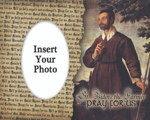 St. Isidore the Farmer Photo Frame St. Isidore the Farmer Photo Frame