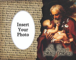 St. Joseph Photo Frame