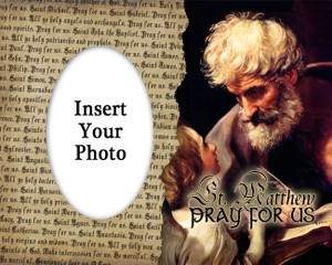 St. Matthew Photo Frame