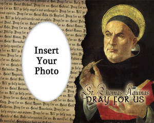 St. Thomas Aquinas Photo Frame St. Thomas Aquinas Photo Frame