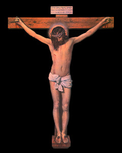 Crucifixion by Velazquez Unframed Print Crucifixion by Velazquez Unframed Print