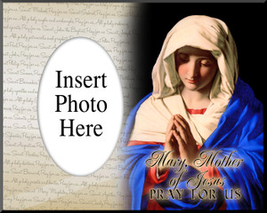 Madonna in Prayer Photo Frame