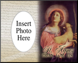 St. Agnes Photo Frame 2
