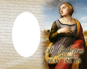 St. Catherine of Alexandria Photo Frame
