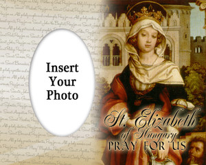 St. Elizabeth of Hungary Photo Frame St. Elizabeth of Hungary Photo Frame
