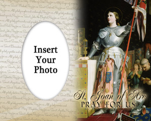 St. Joan of Arc Photo Frame