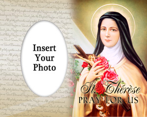 St. Therese of Lisieux Photo Frame St. Therese of Lisieux Photo Frame