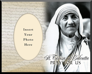 St. Teresa of Calcutta Photo Frame St. Teresa of Calcutta Photo Frame