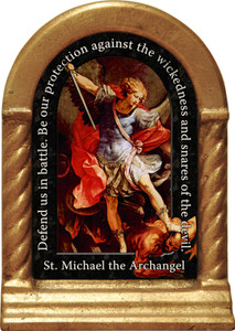 St. Michael the Archangel Prayer Desk Shrine St. Michael the Archangel Prayer Desk Shrine